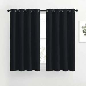 NICETOWN Grommet Top Blackout Curtains, Thermal Insulated Noise Reducing Window Drapes (Set of 2) - 1 of 4
