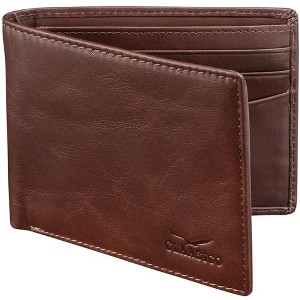 Generic Men¡¯s Bifold Wallet for Men ¨C Genuine Leather RFID Wallet - 1 of 4