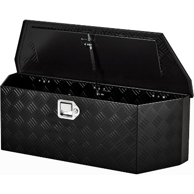 36"Trailer Tongue Box,36"x12"x12" Heavy Duty Storage With Lock and Keys,Utility Truck Tool Box Storage Organizer