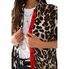 Women's Lila Animal Print Button Down Shirt - Q2 - 3 of 4