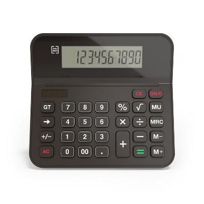 TRU RED TR250 10-Digit Desktop Calculator Black