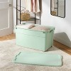 45gal Wheeled Latching Storage Tote Green - Brightroom™ - 2 of 3
