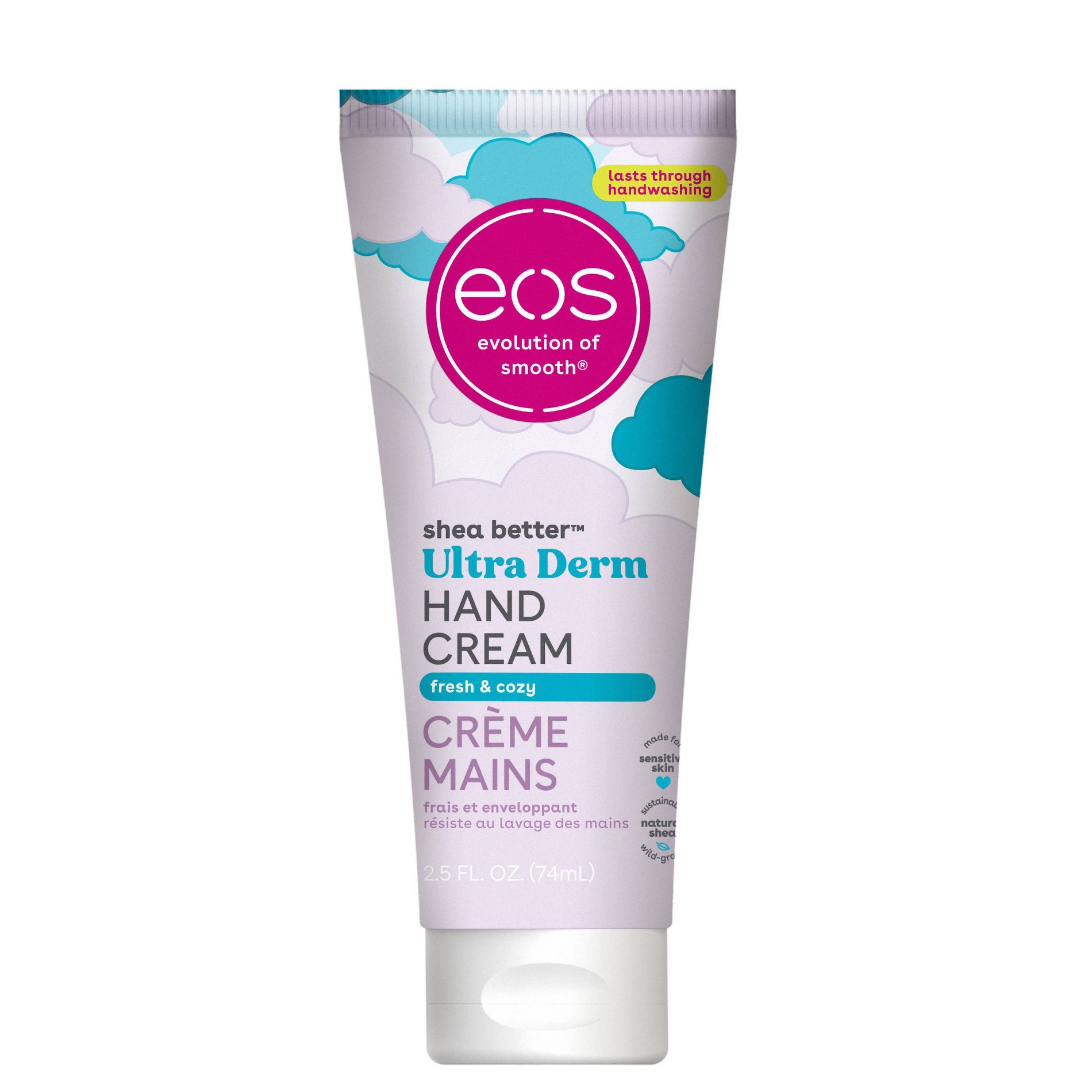 eos Shea Better Ultra Derm Hand Cream - Fresh & Cozy - 2.5oz