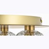 Elegant Lighting Graham 3 - Light Flush Mount in  Gold - 2 of 4