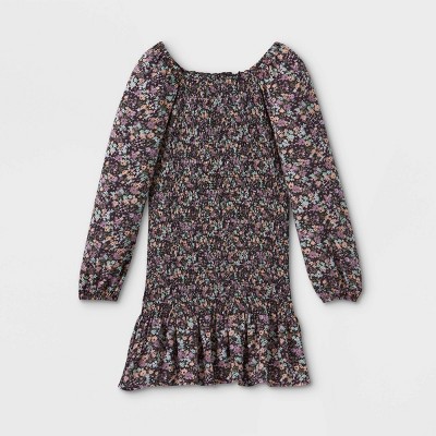 Size 14 RRP $35 Girls Youth Shirred Floral Woven Dress Target