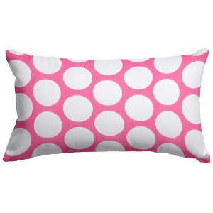 Majestic Home Goods,Pillow Polka Dot (Large) - 1 of 4