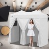 EAGLE PEAK Outdoor Changing Room 8x4, 2 Room Pop Up Portable Changing Room, Sun Shelter, Portable Dressing Room - 2 of 4