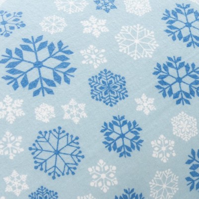 blue snowflake