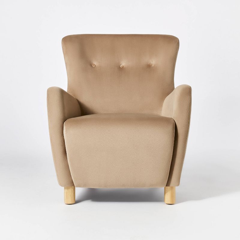 Kessler Wingback Accent Chair Velvet - Threshold&#8482; designed with Studio McGee, 4 of 10