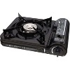 GasOne 10,000 BTU Portable Butane Gas Stove with Carrying Case CSA Listed, Black - 3 of 4