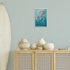 Stupell Industries Swimming Tiger Among Fish Black Framed Giclee Art - 2 of 4