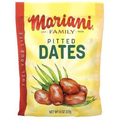 Mariani Dried Fruit, Pitted Dates, 8 oz
