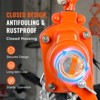 VEVOR Manual Lever Chain Hoist, 1/4 Ton 550 lbs Capacity 10 FT Come Along, G80 Galvanized Carbon Steel with Weston Double-Pawl Brake - 3 of 4