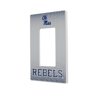 NCAA SEC Universities Linen Hidden-Screw Light Switch Plate for Single Rocker - 1 of 4