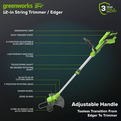 Greenworks POWERALL 3pc Combo Kit - 21