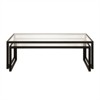 Metal Nested Coffee Tables in Black and Bronze - Henn&Hart - 3 of 4
