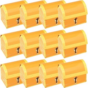 ArtCreativity Treasure Chests Party Treat Boxes (Set of 12) - 1 of 4