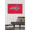 Trends International NHL Washington Capitals - Logo 21 Framed Wall Poster Prints - 2 of 4