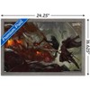 Trends International Dungeons and Dragons - Drizzt vs Demogorgon Framed Wall Poster Prints - 3 of 4