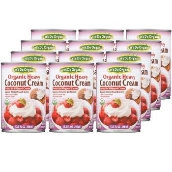 Let's Do Organic Heavy Coconut Cream - Case of 12/13.5 oz