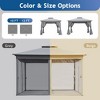 YOOCOZZ  10x10 Patio Gazebo Tent with Double Roofs - 4 of 4