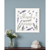 HomeRoots Blessed Beyond Measure White Framed Print Wall Art - 2 of 3
