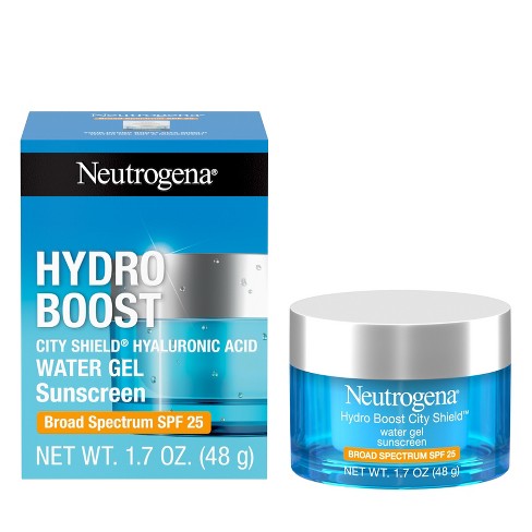 grundlæggende Vind Omvendt Neutrogena Hydro Boost City Shield Water Gel - Spf 25 - 1.7oz : Target