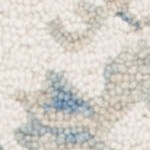 light blue/ivory