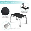 Yescom Medical Steel Step Stool Anti-Slip Platform Footstool for Seniors Adults Kids - 2 of 4