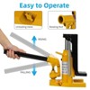 Toe Jack 30 Ton,Hydraulic Jack with Manual Hand Pump for Lifting Farm Vehicles, Heavy-Duty Machinery, Industrial Equipment - 4 of 4
