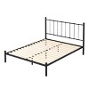 Brookside Home Phoebe Metal Platform Bed with Vertical Bars Headboard - image 3 of 4