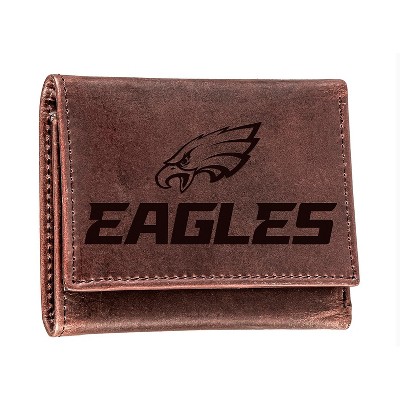 Evergreen Philadelphia Eagles Tri-Fold Wallet, Brown