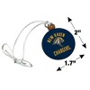 New Haven Charger Mini Small Tiny Wood Christmas Tree Holiday Ornament - 4 of 4