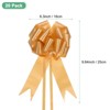 Unique Bargains PP Plastic Waterproof Tear-Resistant Gift Wrap Pull Bows 20 Pcs - 3 of 4