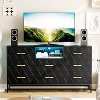 8 Deep Drawer Dresser for Bedroom,Modern Chest of Drawers Storage Organizer for Living Room - 3 of 4