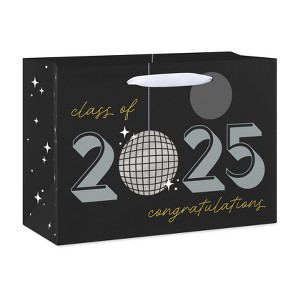 Graduation Medium Gift Bag Disco Ball - 1 of 4
