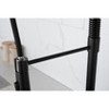 DOMETOUR Spring kitchen faucet with pull-out sprayer, stainless steel single handle single hole kitchen sink faucet - 3 of 4