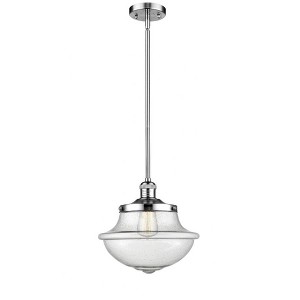 Oxford - 1 Light Stem Hung Mini Pendant In Traditional Style-11.5 Inches Tall and 11.75 Inches Wide - 1 of 1