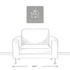 Creative Products Snowflake Christmas Tree 16 x 16 Canvas Wall Art - 3 of 4