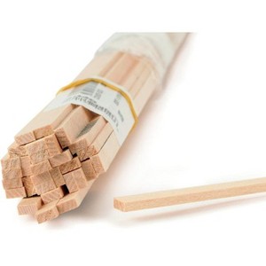 Midwest Products Basswood Strip 24"-1/2"X1/2" - 1 of 3