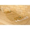 Clawfoot Bath Tub Shelf Polished Brass - Kingston Brass - 4 of 4