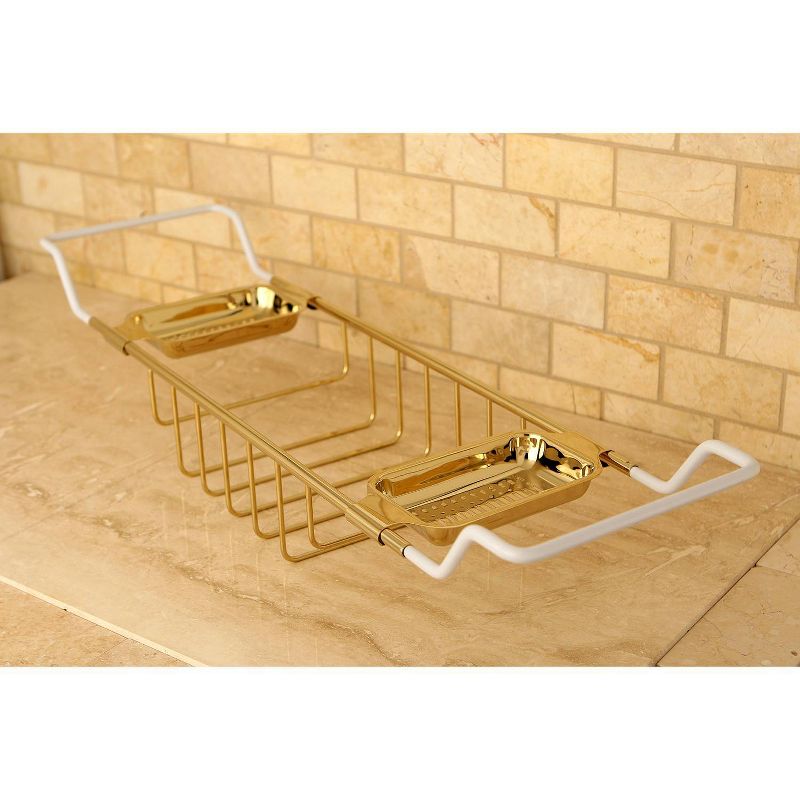 Clawfoot Bath Tub Shelf Polished Brass - Kingston Brass, 5 of 6