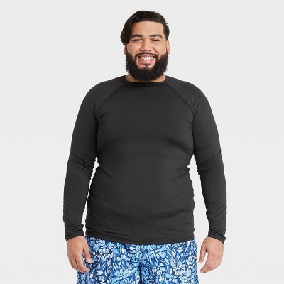 Mens plus clearance size swim shirt