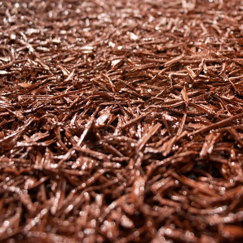 Reversible Rubber Mulch Landscaping Mat Red/Brown - Backyard Expressions, 5 of 7