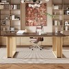 Tribesigns 63 inch Wooden Simple Office Computer Desk with Sled Base - 4 of 4