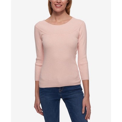 Tommy Hilfiger Womens Reverse Shawl Pullover Sweater
