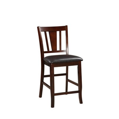 black wooden high chair