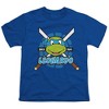 Teenage Mutant Ninja Turtles Leonardo Since 1984 Youth T Shirt, Royal Blue - 2 of 4