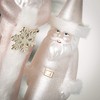 8.5"H Sullivans Vintage Santa Ornament - Set of 2  Multicolored Christmas Ornaments - 2 of 2