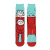 The Cat In The Hat Thing 1 & Thing 2 Buddy Mens Casual Crew Sock - 3 of 4